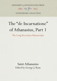 Produktbild: The de Incarnatione of Athanasius, Part 1