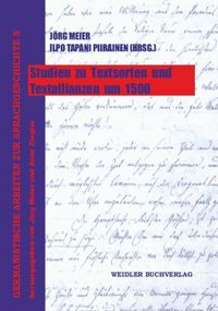 Produktbild: Studien zu Textsorten und Textallianzen um 1500