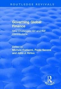 Produktbild: Fratianni, M: Governing Global Finance