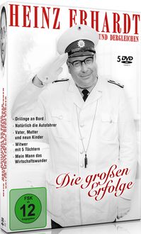 Produktbild: Heinz Erhardt - Die gro&szlig;en Erfolge [5 DVDs]