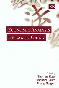 Produktbild: Economic Analysis of Law in China