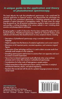 Produktbild: Photothermal Spectroscopy Meth