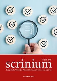 Produktbild: Scrinium Band 79 – 2025