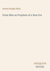 Produktbild: Great Men as Prophets of a New Era