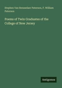 Produktbild: Poems of Twin Graduates of the College of New Jersey