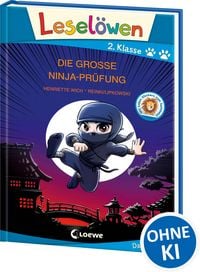 Produktbild: Lesel&ouml;wen 2. Klasse - Die gro&szlig;e Ninja-Pr&uuml;fung (Gro&szlig;buchstabenausgabe)
