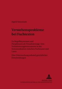 Produktbild: Verstehensprobleme bei Fachtexten