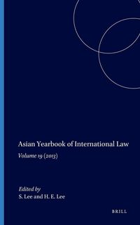 Produktbild: Asian Yearbook of International Law, Volume 19 (2013)