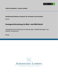 Produktbild: Zwangsvollstreckung im Miet- und WEG-Recht