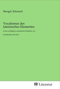 Produktbild: Vocalismus des lateinischen Elementes