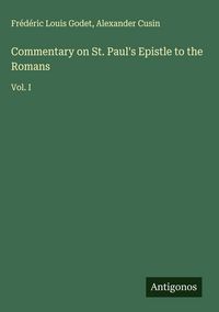 Produktbild: Commentary on St. Paul's Epistle to the Romans