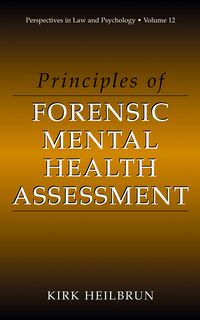 Produktbild: Principles of Forensic Mental Health Assessment
