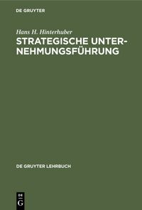 Produktbild: Strategische Unternehmungsf&uuml;hrung