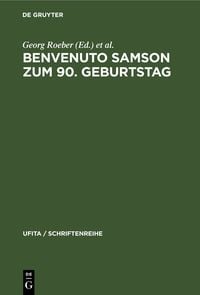 Produktbild: Benvenuto Samson zum 90. Geburtstag