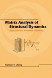 Produktbild: Cheng, F: Matrix Analysis of Structural Dynamics