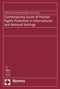Produktbild: Contemporary Issues of Human Rights Protection in International and National Settings
