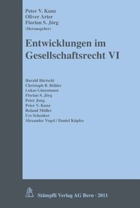 Produktbild: Entwicklungen im Gesellschaftsrecht VI