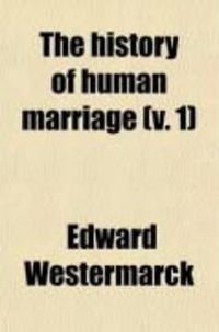 Produktbild: The History of Human Marriage (Volume 1)
