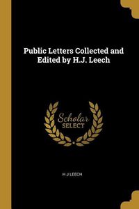 Produktbild: Public Letters Collected and Edited by H.J. Leech