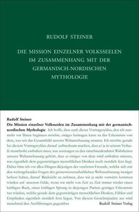 Bild vom Artikel Die Mission einzelner Volksseelen im Zusammenhange mit der germanisch-nordischen Mythologie vom Autor Rudolf Steiner