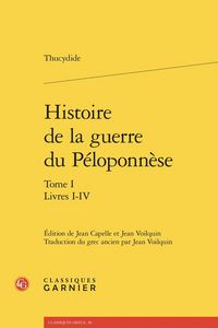 Produktbild: Histoire de la Guerre du Peloponnese Tome 1 : Livres I-Iv