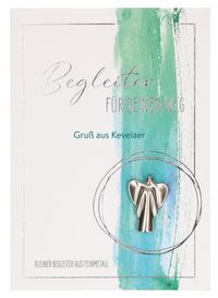 Produktbild: Engelplakette aus Metall - Begleiter f&uuml;r deinen Weg
