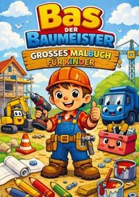Produktbild: Malbuch, Bas der baumeister
