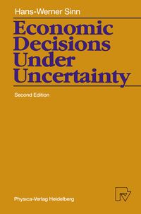 Produktbild: Economic Decisions Under Uncertainty
