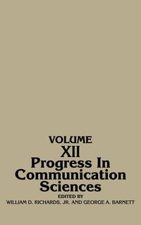 Produktbild: Progress in Communication Sciences, Volume 12