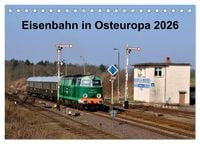 Produktbild: Eisenbahn Kalender 2026 - Oberlausitz und Nachbarl&auml;nder (Tischkalender 2026 DIN A5 quer), CALVENDO Monatskalender