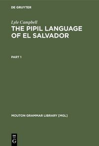 Produktbild: The Pipil Language of El Salvador