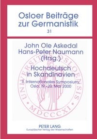 Produktbild: Hochdeutsch in Skandinavien