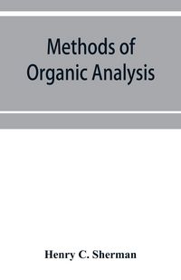 Produktbild: Methods of organic analysis