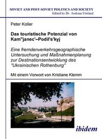 Produktbild: Das touristische Potenzial von Kamjanez-Podilsky