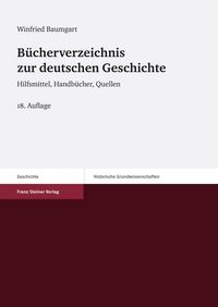 Produktbild: B&uuml;cherverzeichnis zur deutschen Geschichte