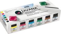 Produktbild: KREUL Javana Seidenmalfarben Set Grundfarben 6 x 20 ml