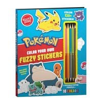 Produktbild: Pok&eacute;mon Color Your Own Fuzzy Stickers