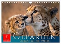 Produktbild: Geparden - Eleganz auf vier Pfoten (Wandkalender 2026 DIN A4 quer), CALVENDO Monatskalender