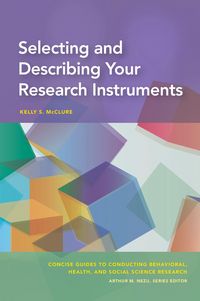 Produktbild: Selecting and Describing Your Research Instruments