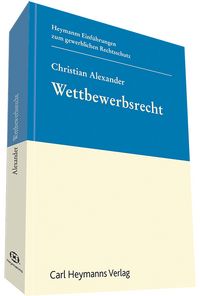 Produktbild: Alexander, C: Wettbewerbsrecht