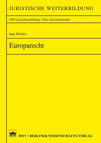 Produktbild: Europarecht