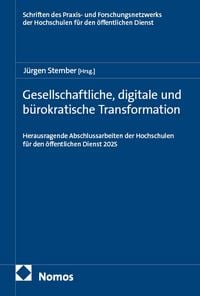Produktbild: Gesellschaftliche, digitale und b&uuml;rokratische Transformation