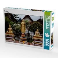 Produktbild: CALVENDO Puzzle Buddhas | 1000 Teile Lege-Gr&ouml;&szlig;e 64x48cm Foto-Puzzle f&uuml;r gl&uuml;ckliche Stunden
