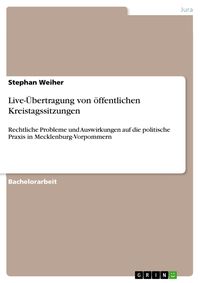 Produktbild: Live-&Uuml;bertragung von &ouml;ffentlichen Kreistagssitzungen