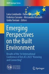 Produktbild: Emerging Perspectives on the Built Environment