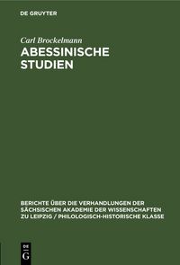Produktbild: Abessinische Studien