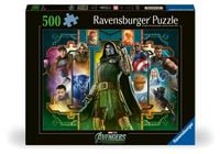 Produktbild: Erwachsenenpuzzle 500 Teile - Marvel Avengers - Doomsday Movie