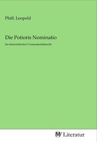 Produktbild: Die Potioris Nominatio