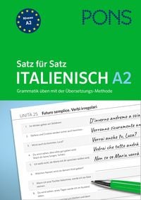 Produktbild: PONS Satz f&uuml;r Satz Italienisch A2