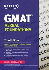 Produktbild: Kaplan GMAT Verbal Foundations